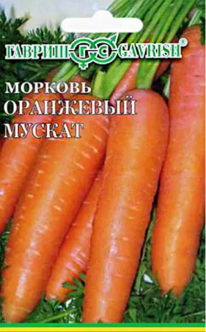 Семена Морковь Оранжевый мускат (лента)
