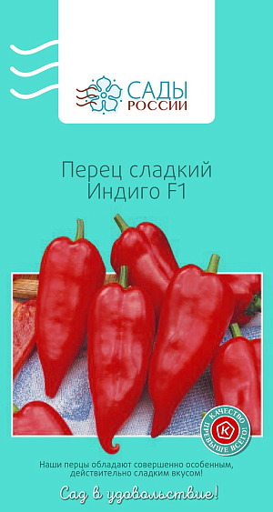 Семена Перец сладкий Индиго F1 5шт