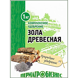 Зола гранулированная древесная