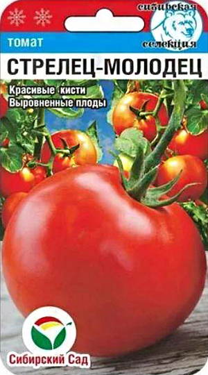 Семена Томат Стрелец-молодец