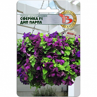 Семена Петуния многоцветковая Софистика Дип Парпл F1