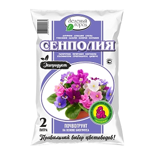 БиоТек Почвогрунт на основе биогумуса Сенполия 2л