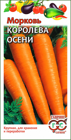 Семена Морковь Королева осени 
