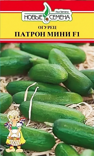 Семена Огурец Патрон мини F1