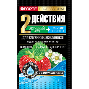 Bona Forte Удобрение д/клубники и земляники с аминокислотами 100гр