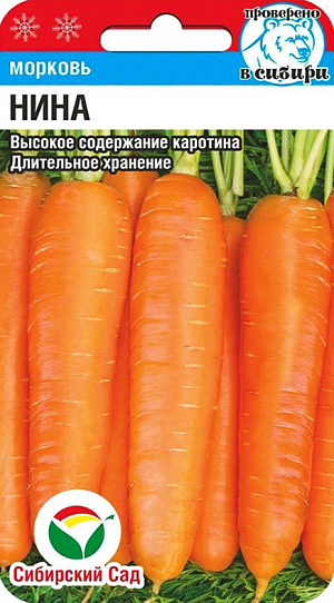 Семена Морковь Нина