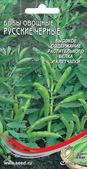 Бобы Русские черные овощные
