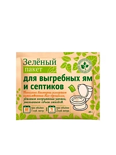 Доктор Робик Зел.пакет Для дачного туалета 30г