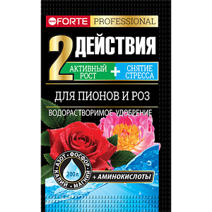 Bona Forte Удобрение д/роз и пионов с аминокислотами 100гр