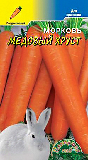 Семена Морковь Медовый хруст