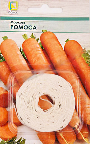 Семена Морковь Ромоса (лента)