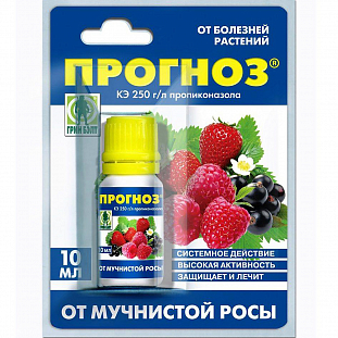 Прогноз от мучнистой росы Прогноз от мучнистой росы
