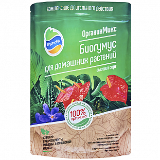 Удобрение Органик Микс Биогумус для домашних растений 1,5 л