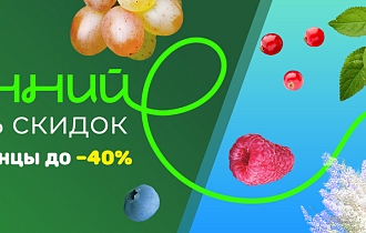 Весенний фестиваль скидок до 30%