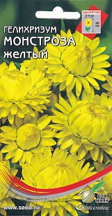 Бессмертник (гелихризум) Монстроза желтый