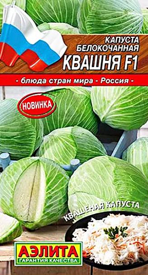 Семена Капуста б/к Квашня F1 0.1 гр