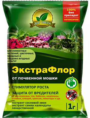 ЭкстраФлор №6 от почвенной мошки