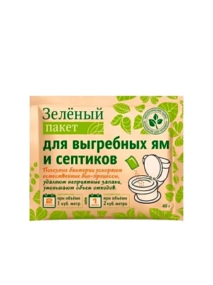 Доктор Робик Зел.пакет Для дачного туалета 30г Доктор Робик Зел.пакет Для дачного туалета 30г