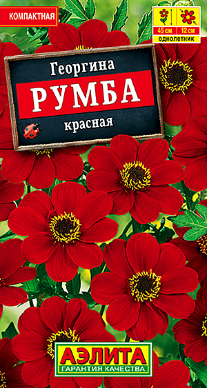 Семена Георгина Румба красная.
Однолетник Высота растения 45 см. Диаметр цветка 12 см. Dahlia variabilis Компактная, низкорослая, крупноцветковая георгина. Кустики высотой до 45 см, соцветия простые, диаметром 10-12 см. Цветение очень пышное, продолжительное, с июля до заморозков. Растения тепло- и светолюбивые, хорошо развиваются на богатых, плодородных почвах. Отлично смотрятся в контейнерной культуре, на клумбах, в бордюрах и рабатках. Агротехника. Посев. Выращивают рассадным способом с пикировкой сеянцев в фазе двух-трех настоящих листьев. Рассаду высаживают в открытый грунт, когда минует опасность заморозков. К концу вегетации образует корнеклубни, которые можно заложить на хранение и использовать для посадки в следующем сезоне. Растениям необходимы регулярные поливы, прополки,рыхления и подкормки.