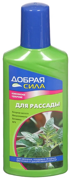 Удобрение Добрая сила для рассады