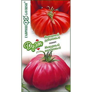 Семена Томат Инжирный рубиновый + Инжирный малиновый серия Дуэт