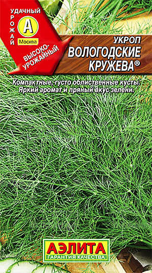 Семена Укроп Вологодские кружева