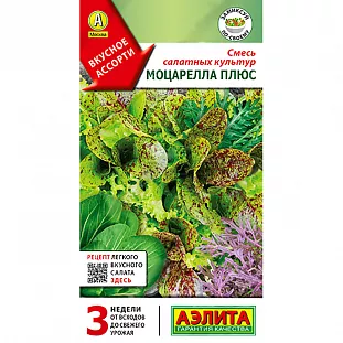 Семена Смесь салатных культур Моцарелла плюс