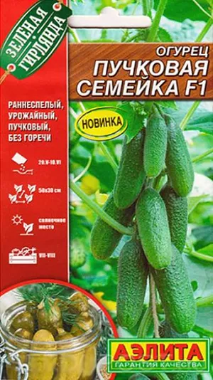 Семена Огурец Пучковая семейка F1