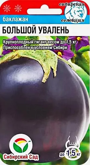 Семена Баклажан Большой увалень