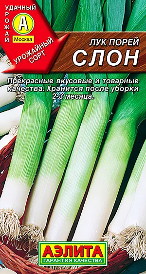 Семена Лук порей Слон