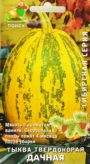 Семена Тыква Дачная твердокорая