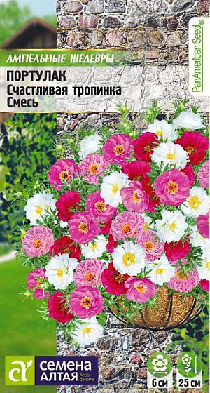 Семена Портулак Счастливая тропинка Смесь 5 шт из каталога Портулак <div>
Семена Портулак Счастливая тропинка Смесь.
</div>
Крупноцветковый почвопокровный однолетник, суккулент, со стелющимися сочными побегами высотой 20-25 см. При выращивании в саду, образует небольшие аккуратные коврики, в период цветения сплошь покрытые изысканными шелковистыми полумахровыми цветками различной окраски с ярким центром. Цветки крупные, до 6 см в диаметре. Станет прекрасным дополнением ассортимента клумбовых и балконных растений, также активно выращивают в качестве ампельного растения, в саду им украшают рабатки, альпийские горки. Свето- и теплолюбивое, засухоустойчивое растение, предпочитает легкие дренированные известкованные почвы без избытка органики.<br>
<br>
На рассаду семена высевают с конца февраля. Готовится смесь из садовой земли и песка в соотношении 4:1. Готовый грунт необходимо прокалить в духовке и распределить по рассадным контейнерам, на дно предварительно укладывается дренаж. Семена не заделывают, а лишь слегка вдавливают в субстрат. Для получения наилучшего результата посев рекомендуем проводить в торфяные таблетки (одно драже в таблетку). Посевы накрывают стеклом и помещаю в теплое место с температурой не менее +22оС. Всходы появляются на 7-14 день, им требуется дополнительная подсветка фитолампой. Увлажнять посевы следует отстоянной водой. При появлении двух настоящих листочков сеянцы пикируют по три ростка в стаканчики диаметром 7-8 см. При пересадке следить, чтобы на корнях оставался земляной ком. Приживаться в новом контейнере ростки будут около недели. Далее рекомендуется внести первую подкормку. В открытый грунт рассаду высаживают в мае сразу на постоянное место. Посадочный интервал 20-30 см. Растение устойчиво к болезням и вредителям. <br>
<br>
<b>Внимание! Семена заключены в мультидраже. Оболочку драже не разрушать! Одно мультидраже содержит 3-5 семян. Благодаря этому при пикировке растение высаживается плотными пучками.</b>