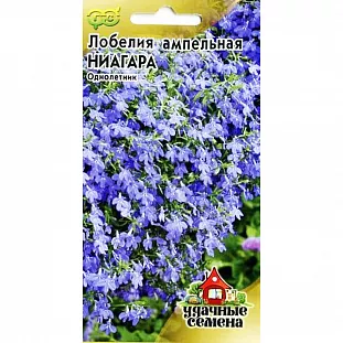 Семена Лобелия Ниагара ампельная Семена Лобелия Ниагара ампельная