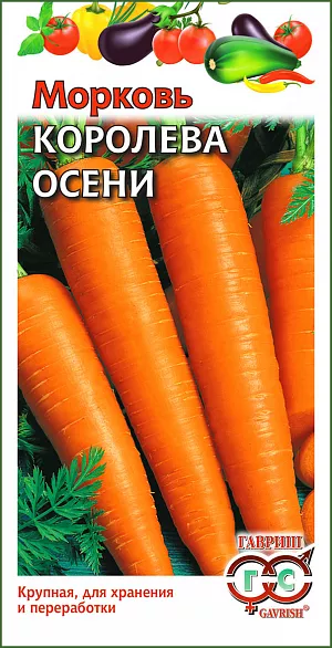 Семена Морковь Королева осени