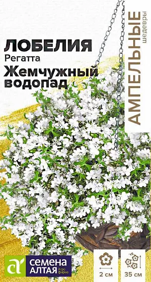 Семена Лобелия Регатта Жемчужный Водопад из каталога Лобелия <div>
Семена Лобелия Регатта Жемчужный Водопад.
</div>
Однолетние лобелии серии Regatta являются эталоном среди ампельных лобелий. Они сочетают в себе экстрараннее обильное и продолжительное цветение и широкий спектр окрасок. Растение сначала формирует сильноветвистый кустик высотой 15-20 см, и затем продолжающие свой рост побеги начинают ниспадать каскадами ярких цветов, достигая длины до 35 см. В период цветения все растение покрыто одиночными, до 2 см в диаметре, жемчужно-белыми цветками. Отлично подойдет для выращивания в подвесных кашпо и балконных ящиках, вазонах и больших контейнерах. Светолюбивое, теневыносливое и влаголюбивое растение, достаточно холодостойкое. Предпочитает незатенённые места с хорошо дренированными супесчаными и суглинистыми почвами средней влажности. Посев на рассаду в конце февраля-начале марта в ящики с лёгким грунтом. Семена заключены в мультидраже, их равномерно распределяют по поверхности влажного субстрата, слегка вдавливая в него. Не заглубляйте семена, так как для прорастания им нужен свет. Для получения наилучшего результата посев рекомендуем проводить в торфяные таблетки (одно драже в таблетку). Посевы увлажняют, накрывают пленкой и помещают в светлое теплое (+20-25оС) место, ежедневно их следует проветривать. Через 7-8 дней появятся всходы, пленку убирают. Рассаду перемещают в прохладное (+15-17оС) светлое место, оберегая от попадания прямых солнечных лучей. В условиях короткого светового дня всходам требуется досвечивание. С появлением 1-2-х настоящих листочков сеянцы пикируют. В открытый грунт на постоянное место рассаду высаживают когда минует угроза заморозков. Посадочный интервал 20-25 см. Цветение начинается через 70-80 дней от посева, с июня по сентябрь. Обрезка растений в августе, после основного цветения, стимулирует рост новых побегов и повторное цветение до глубокой осени. Внимание! Семена дражированные - оболочку драже не разрушать! Одно мультидраже содержит 3-5 семян. Благодаря этому при пикировке растение высаживается плотными пучками.
