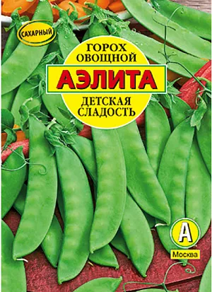 Семена Горох сахарный Детская Сладость Семена Горох сахарный Детская Сладость