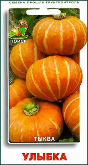 Семена Тыква Улыбка крупноплодная