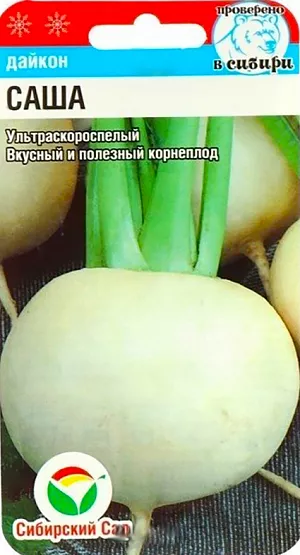 Семена Дайкон Саша