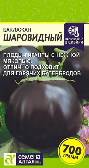 Семена Баклажан Шаровидный Семена Баклажан Шаровидный