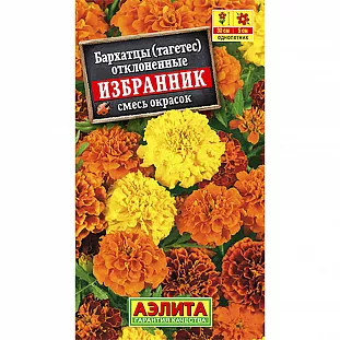 Бархатцы Избранник отклоненные, смесь сортов