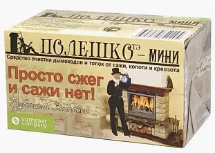 Средство очистки от сажи Трубочист Экспресс Полешко Мини Средство очистки от сажи Трубочист Экспресс Полешко Мини