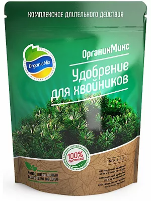 Удобрение Органик Микс для хвойников Удобрение Органик Микс для хвойников