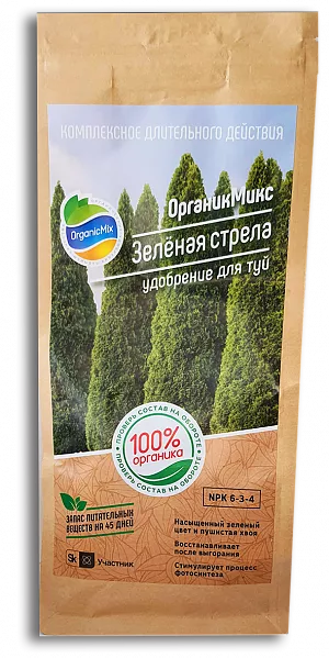Удобрение Органик Микc Зелёная стрела