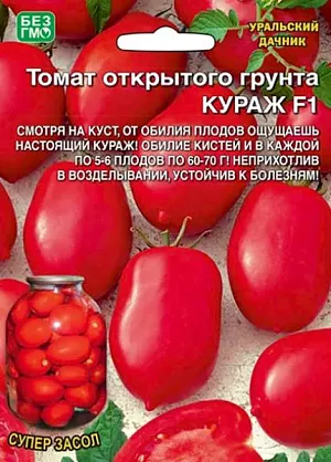 Семена Томат Кураж - открытого грунта Семена Томат Кураж - открытого грунта