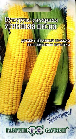Семена Кукуруза сахарная Утренняя песня Семена Кукуруза сахарная Утренняя песня