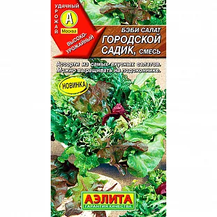 Семена Бэби салат Городской садик смесь