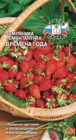 Семена Земляника (клубника) Времена года Семена Земляника (клубника) Времена года