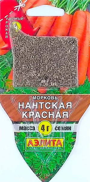 Семена Морковь Нантская красная сеялка Семена Морковь Нантская красная сеялка