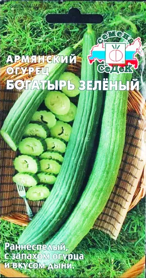 Семена Армянский огурец Богатырь зеленый
