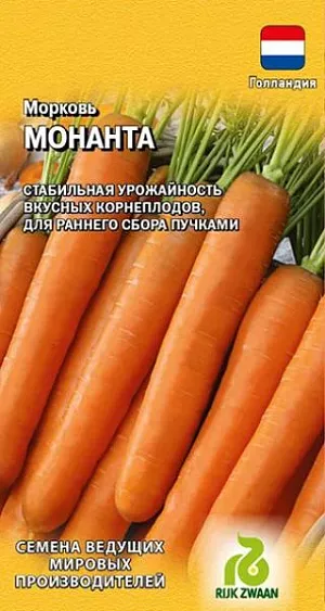 Семена Морковь Монанта